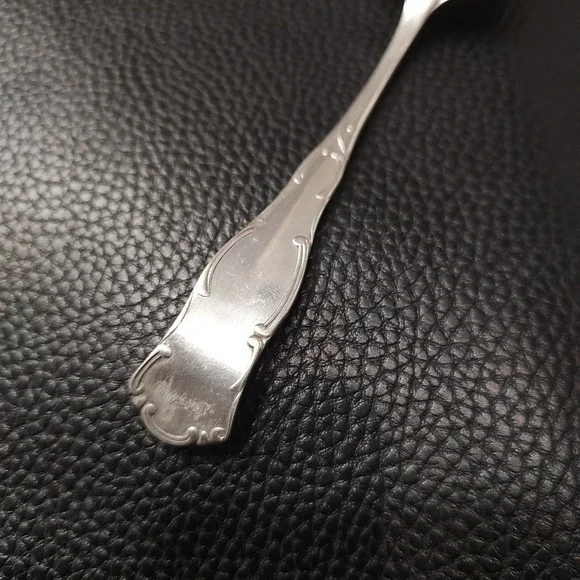 Vtg 1881 Rogers Oneida Flirtation Silverplate Dinner Fork 7 Inch Flatware‎ 19 - Picture 5 of 6